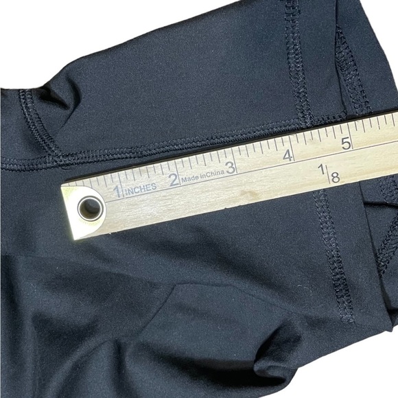 Weworewhat x Revolve Solid Lace-Up Biker Short Athletic Wear Black Size XS NWT - Picture 15 of 16